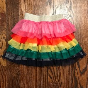 Hanna Andersson Bottoms - Hanna Andersson Rainbow Ruffle Tulle Skirt Hanna Andersson Bottoms - Hanna Andersson Rainbow Ruffle Tulle Skirt